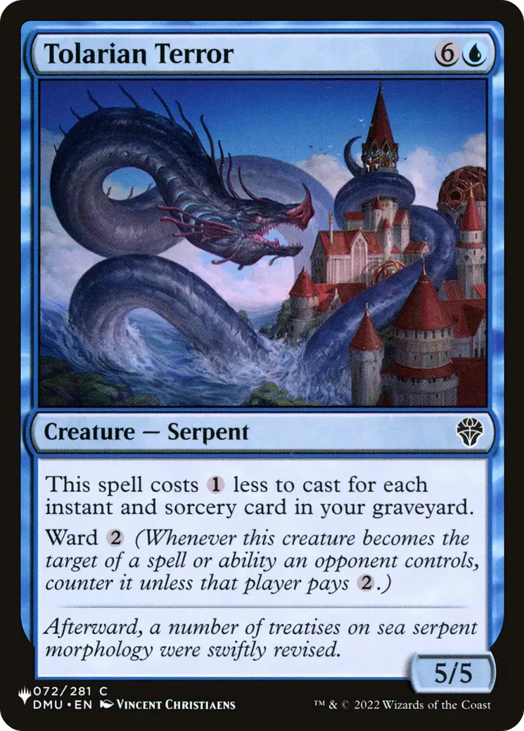 Tolarian Terror [The List] 1