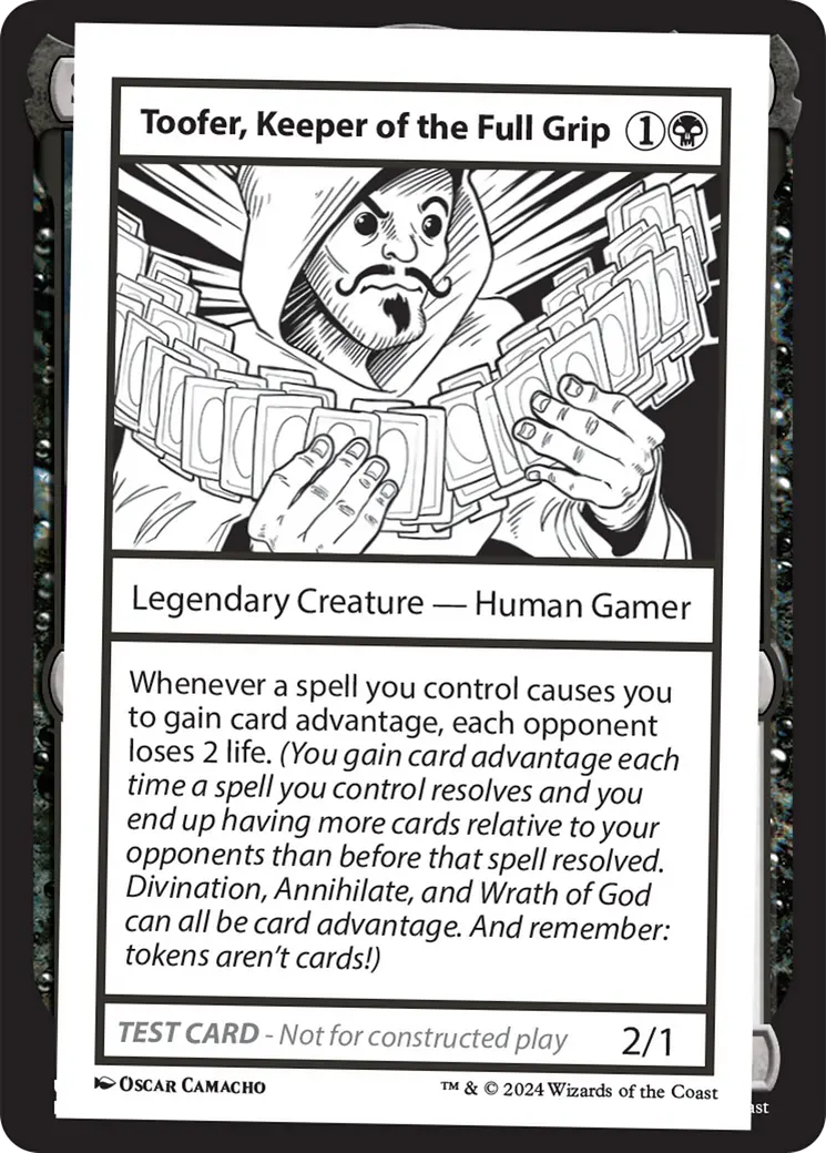 Toofer, Keeper Of The Full Grip [Mystery Booster 2 Playtest Cards] 1
