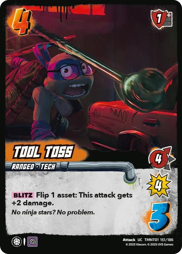 Tool Toss - Teenage Mutant Ninja Turtles (Tmnt) 1