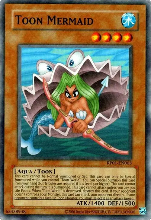 Toon Mermaid [Rp01-En063] Common 1