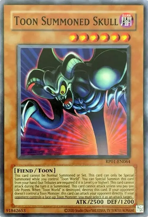 Toon Summoned Skull [Rp01-En064] Common 1