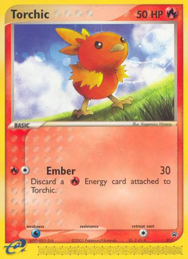 Torchic (017) [Nintendo: Black Star Promos] 1