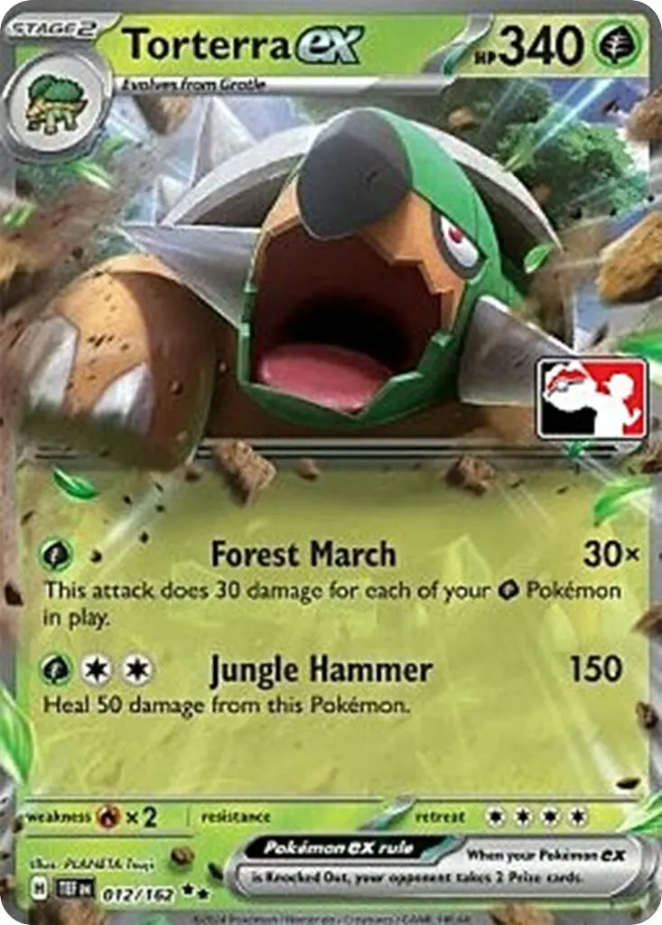 Torterra Ex (012/162) [Prize Pack Series Five] 1