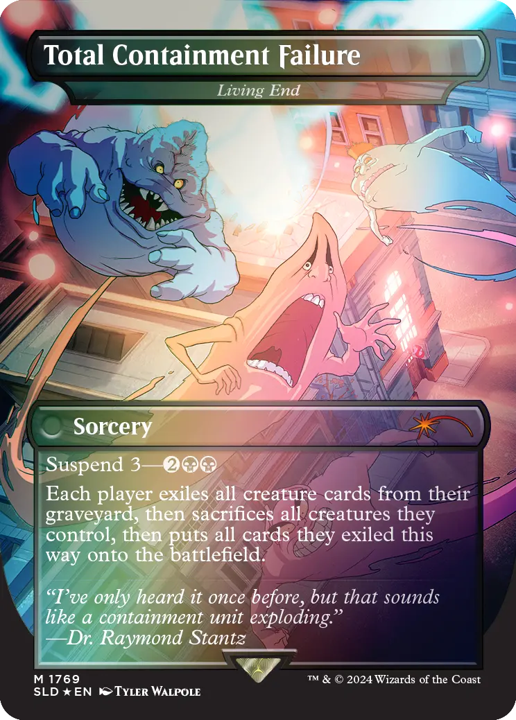 Total Containment Failure - Living End (Rainbow Foil) [Secret Lair Drop Series] 1