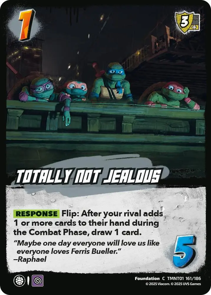 Totally Not Jealous - Teenage Mutant Ninja Turtles (Tmnt) 1