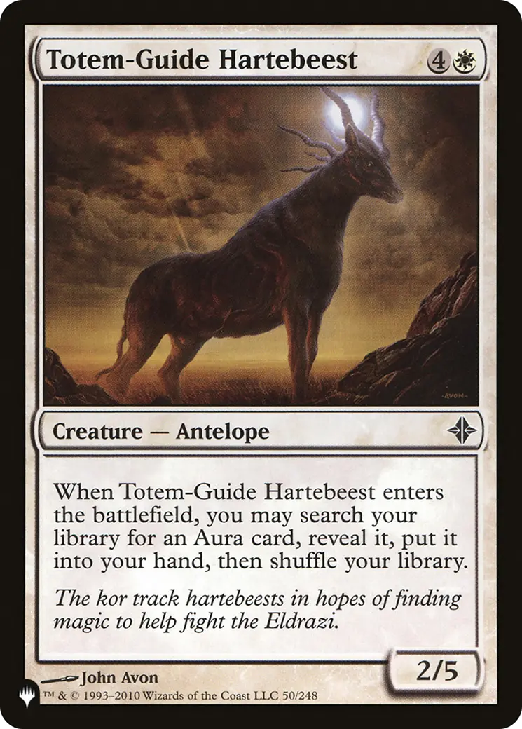 Totem-Guide Hartebeest [The List] 1