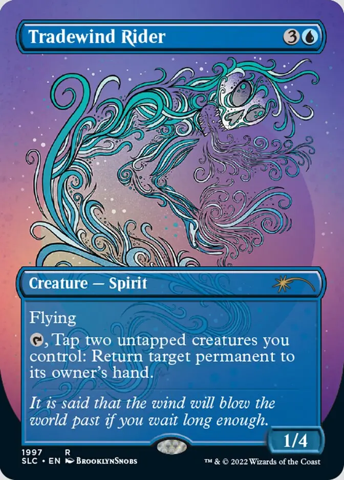 Tradewind Rider (Borderless) [Secret Lair Countdown Kit] 1