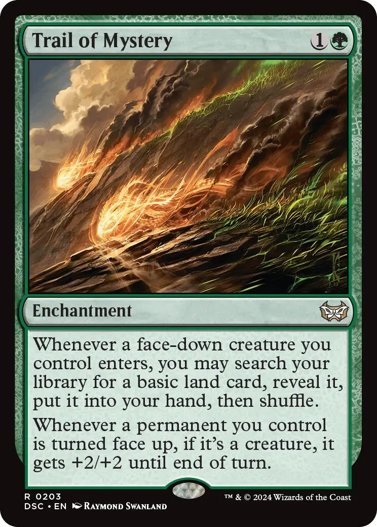 Trail Of Mystery [Duskmourn: House Of Horror Commander] 1