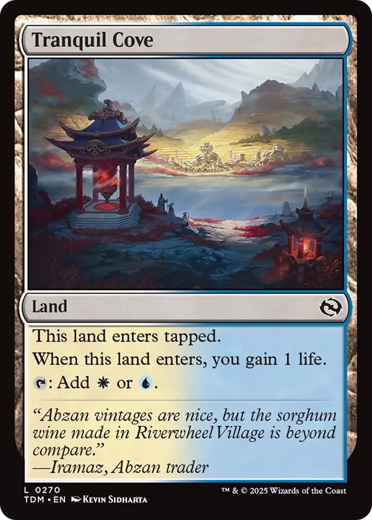 Tranquil Cove [Tarkir: Dragonstorm] 1