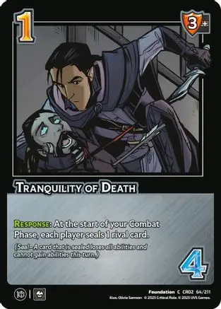 Tranquility Of Death 1