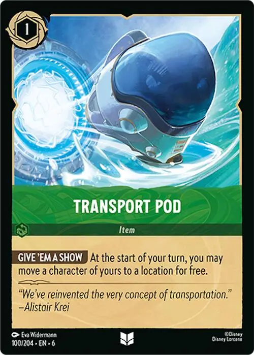 Transport Pod (100/204) [Azurite Sea] 1