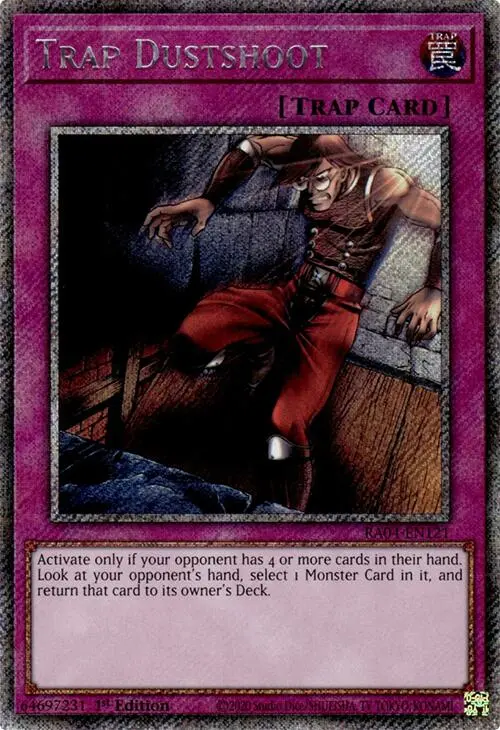 Trap Dustshoot [Ra04-En121] Platinum Secret Rare 1