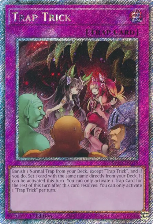 Trap Trick (Platinum Secret Rare) [Ra03-En078] Platinum Secret Rare 1