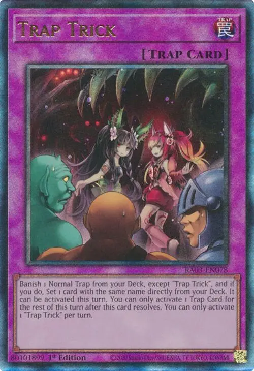 Trap Trick (Utr) [Ra03-En078] Prismatic Ultimate Rare 1