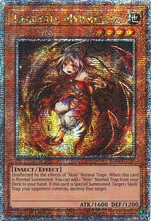 Traptrix Myrmeleo [Ra04-En210] Quarter Century Secret Rare 1
