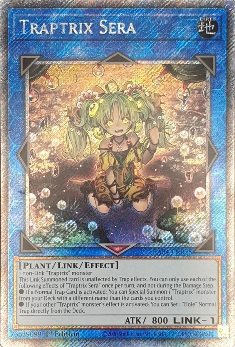Traptrix Sera [Ra04-En075] Platinum Secret Rare 1