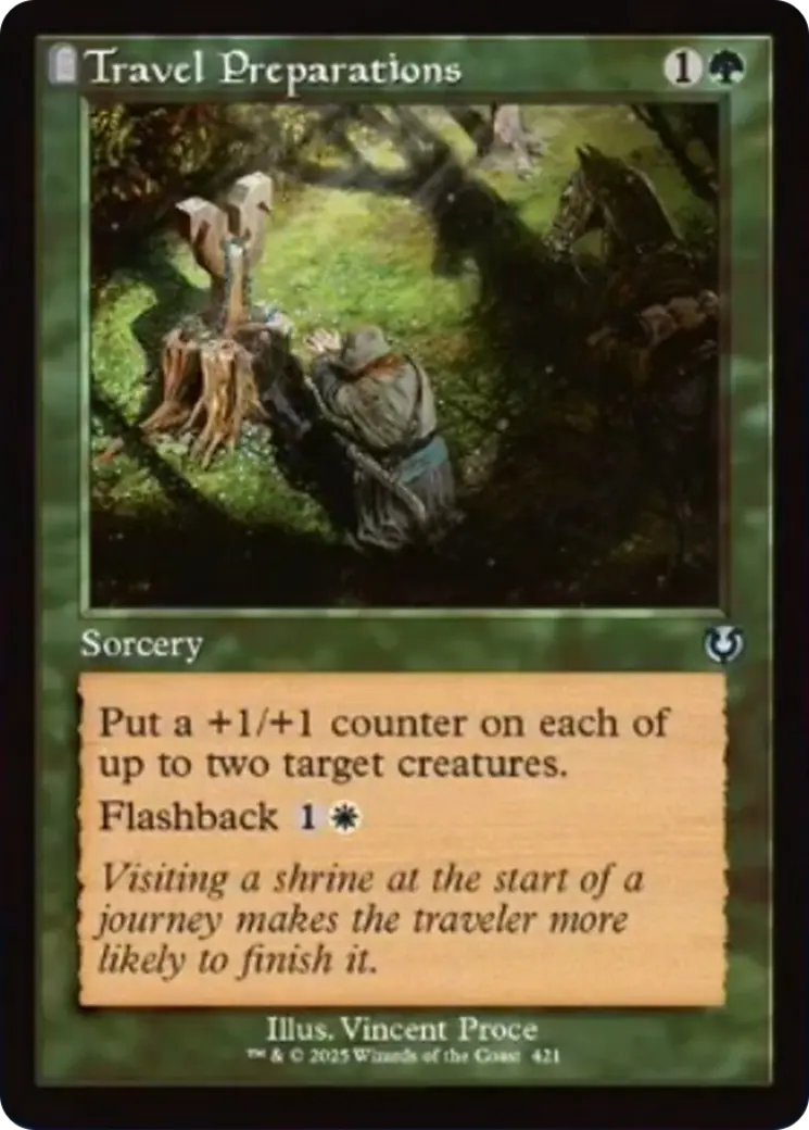Travel Preparations (Retro Frame) [Innistrad Remastered] 1