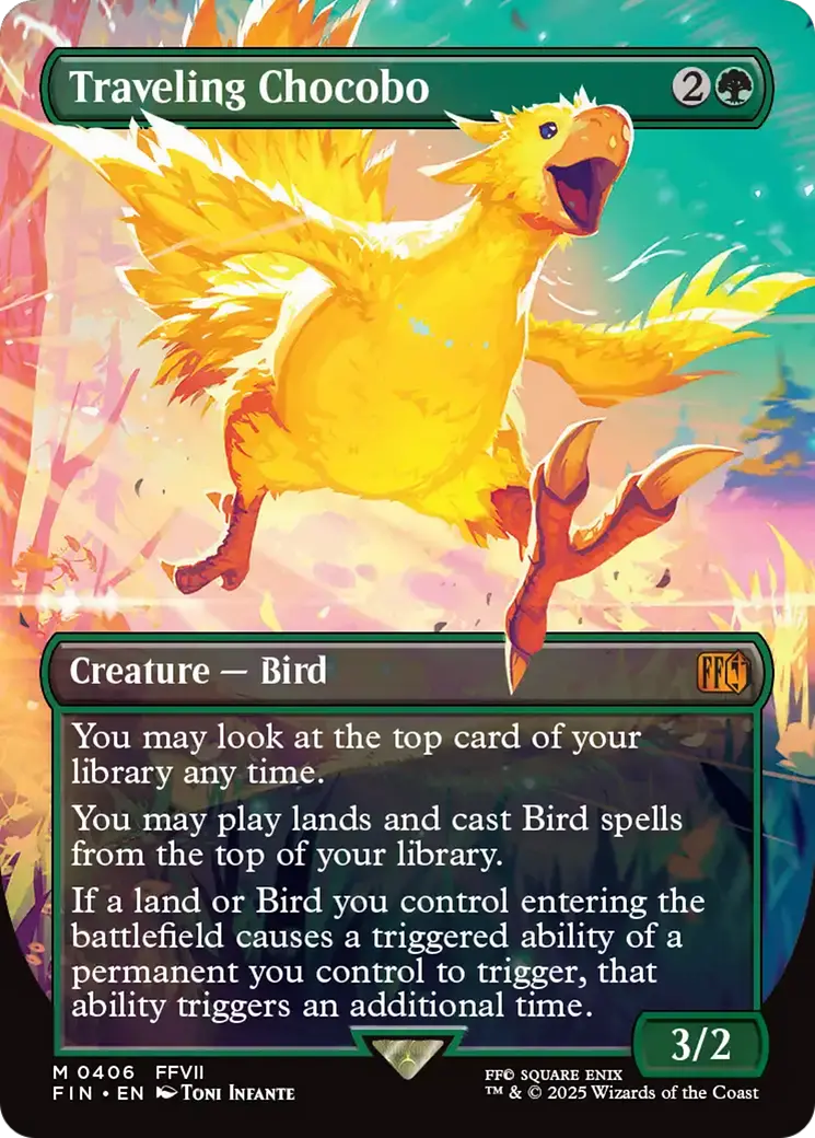 Traveling Chocobo (Borderless) [Final Fantasy] 1