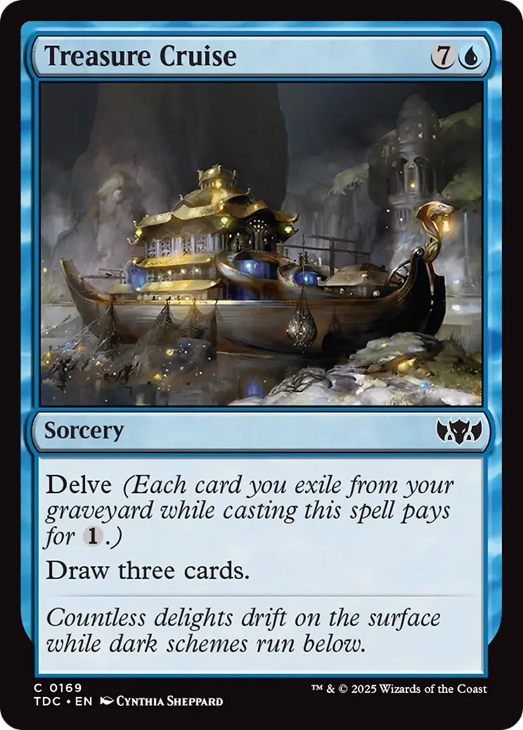 Treasure Cruise [Tarkir: Dragonstorm Commander] 1