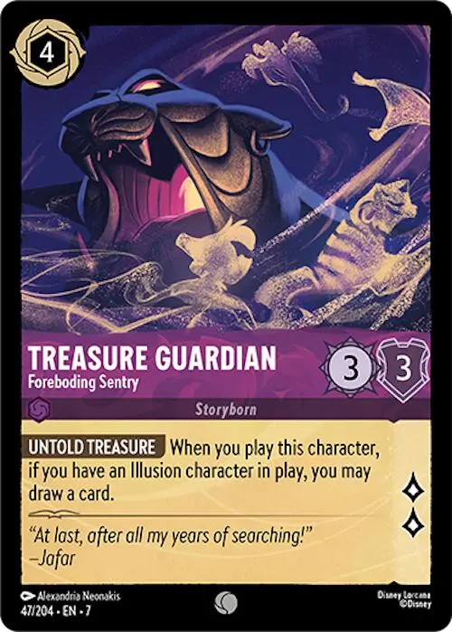 Treasure Guardian - Foreboding Sentry (47/204) [Archazia's Island] 1