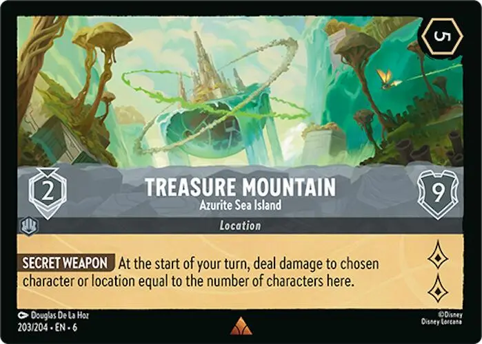 Treasure Mountain - Azurite Sea Island (203/204) [Azurite Sea] 1