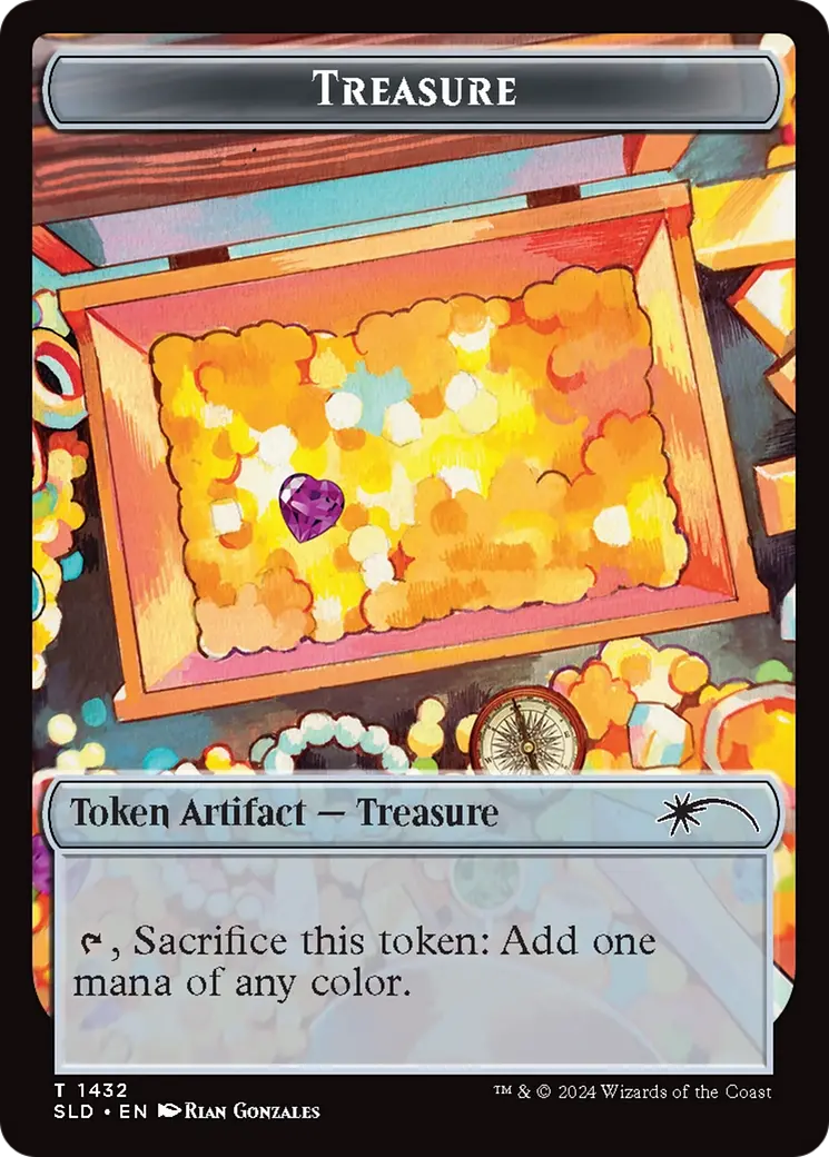 Treasure Token (1432) [Secret Lair Drop Series] 1