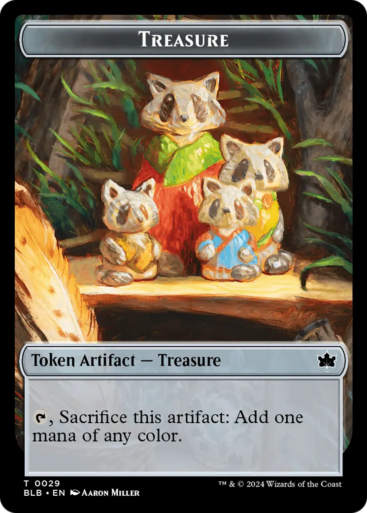 Treasure Token [Bloomburrow Tokens] 1