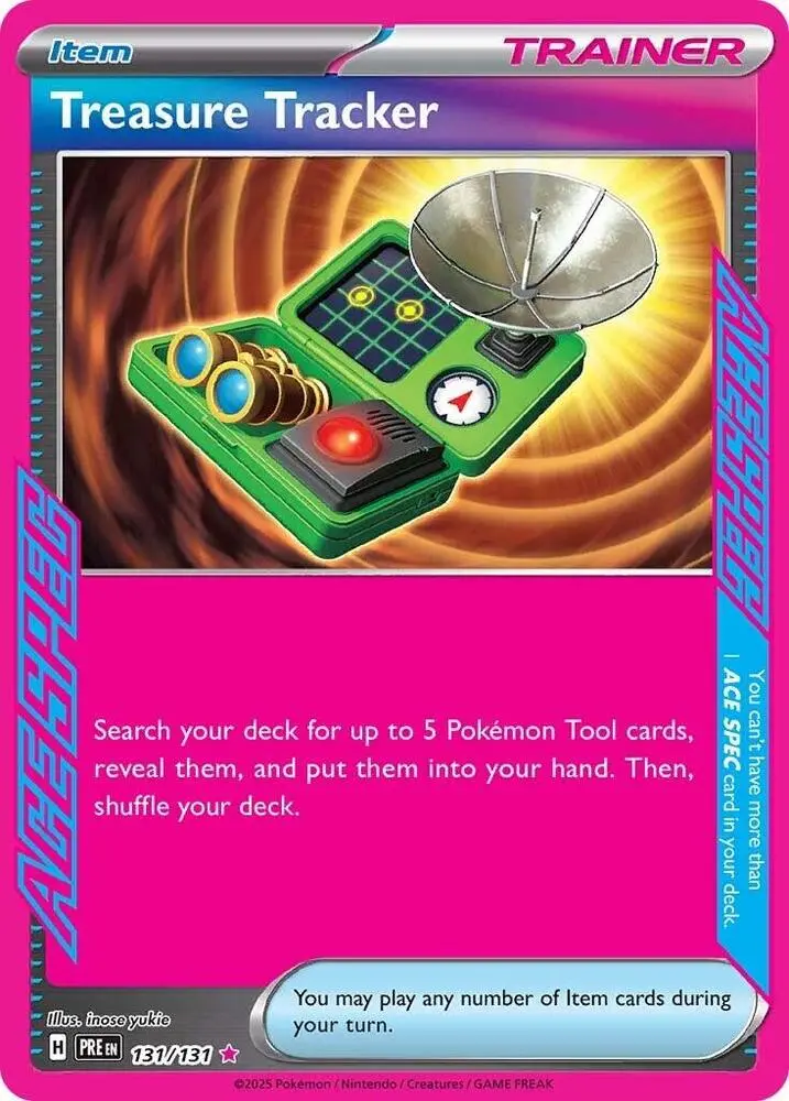 Treasure Tracker (131/131) [Scarlet & Violet: Prismatic Evolutions] 1