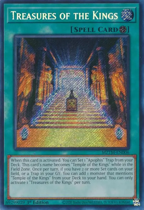 Treasures Of The Kings [Mztm-En006] Secret Rare 1