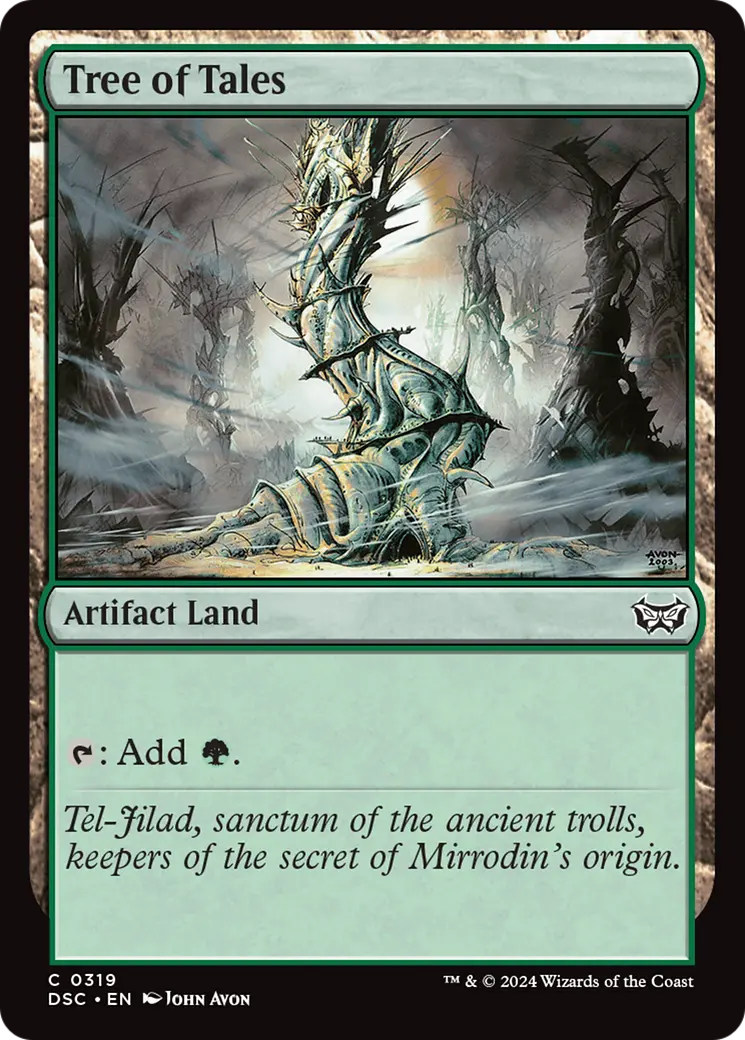 Tree Of Tales [Duskmourn: House Of Horror Commander] 1