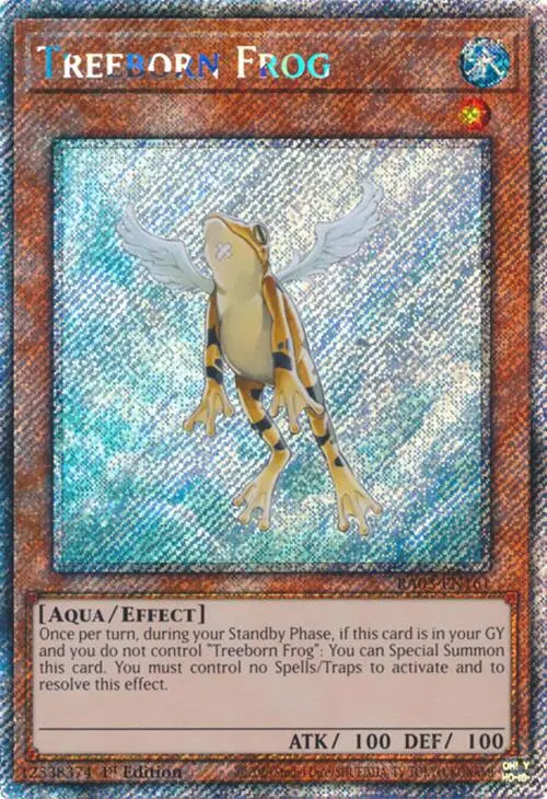 Treeborn Frog (Platinum Secret Rare) [Ra03-En161] Platinum Secret Rare 1
