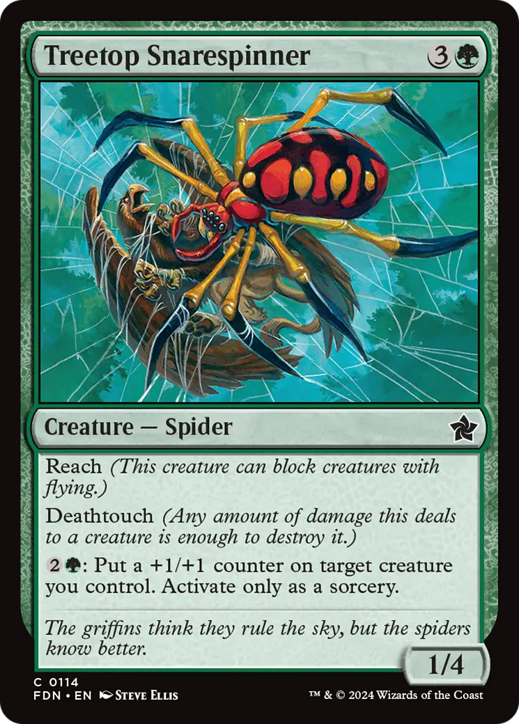 Treetop Snarespinner [Foundations] 1