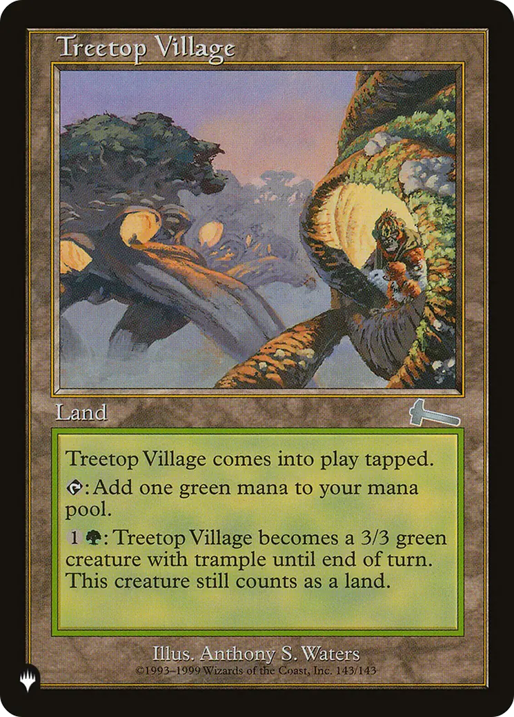 Treetop Village [The List] 1
