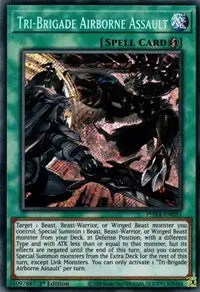 Tri-Brigade Airborne Assault [Phra-En053] Secret Rare 1