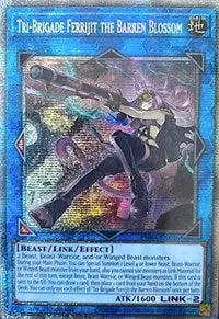 Tri-Brigade Ferrijit The Barren Blossom (Starlight Rare) [Phra-En046] Starlight Rare 1