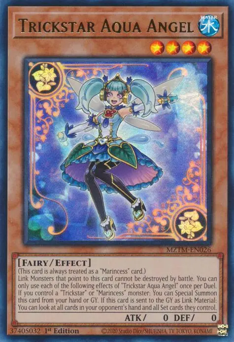 Trickstar Aqua Angel [Mztm-En026] Ultra Rare 1