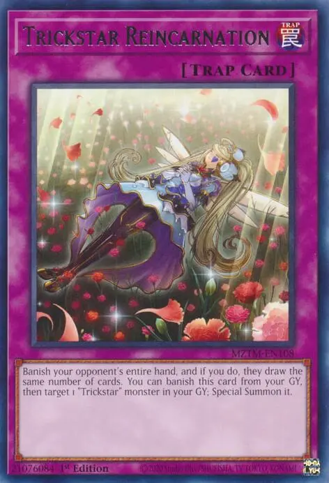 Trickstar Reincarnation [Mztm-En108] Rare 1