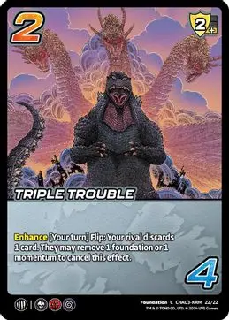 Triple Trouble - Foil 1