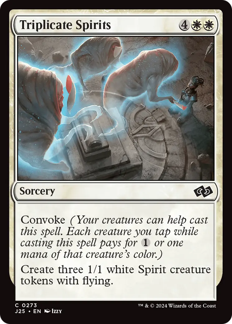Triplicate Spirits [Foundations Jumpstart] 1