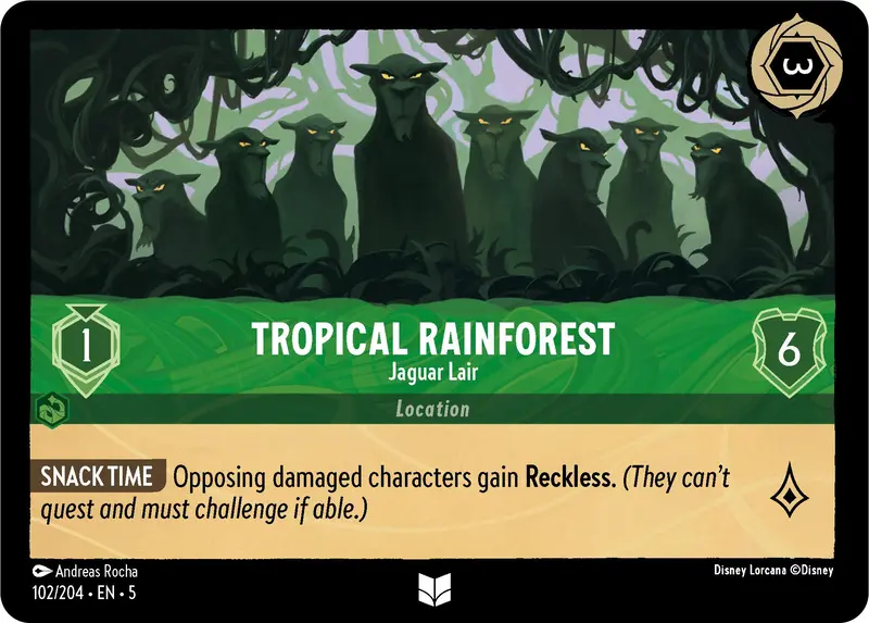 Tropical Rainforest - Jaguar Lair (102/204) [Shimmering Skies] 1