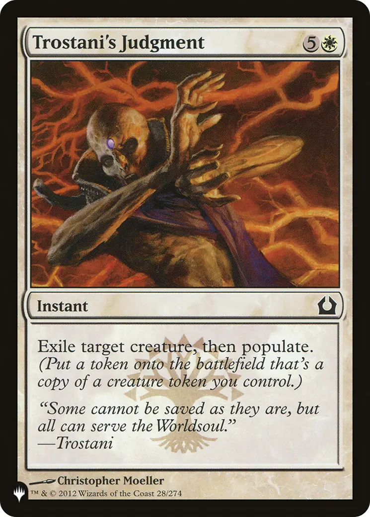 Trostani's Judgment [The List] 1