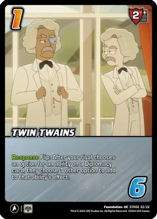 Twin Twains - Stk02 22/22 - U 1