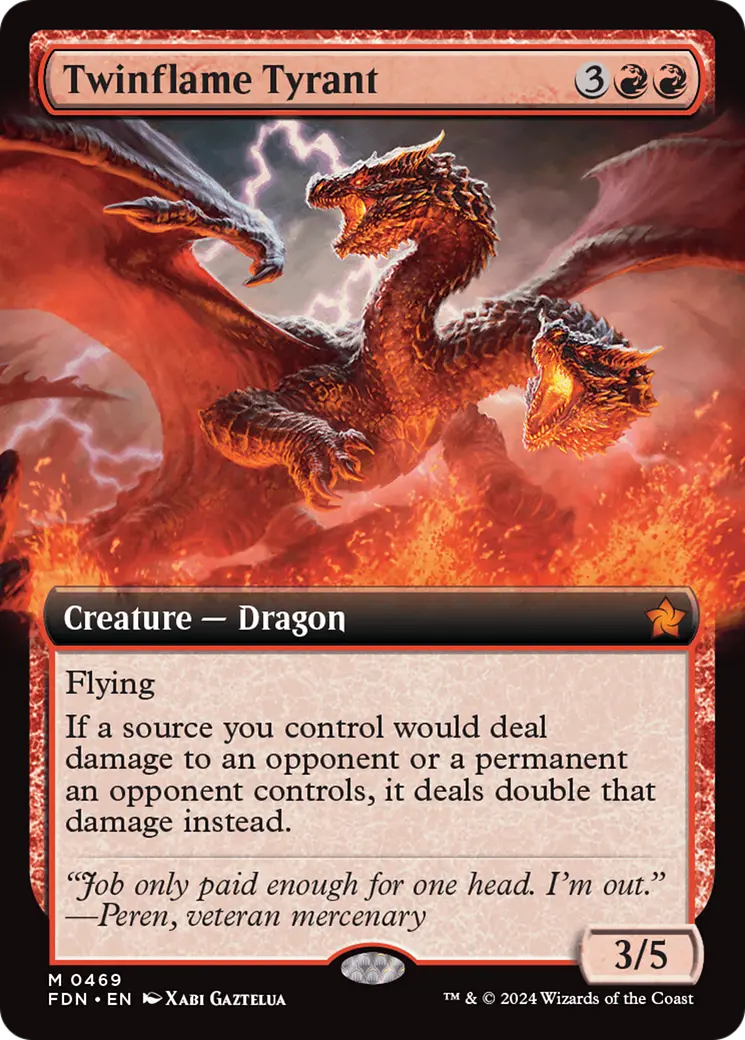 Twinflame Tyrant (Extended Art) [Foundations] 1