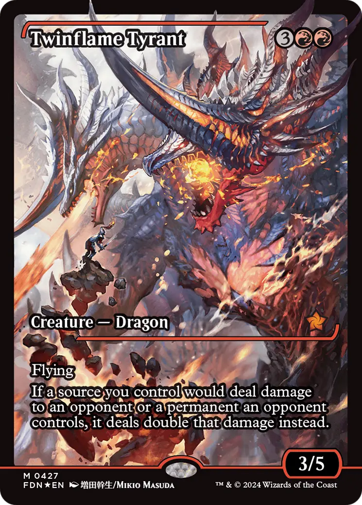 Twinflame Tyrant (Showcase) [Foundations] 1