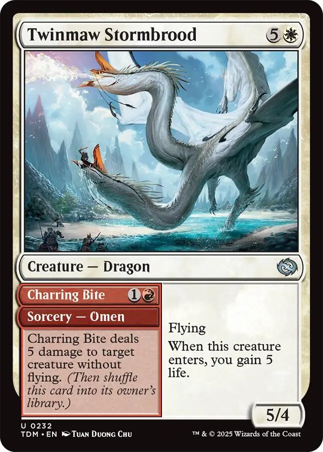 Twinmaw Stormbrood [Tarkir: Dragonstorm] 1