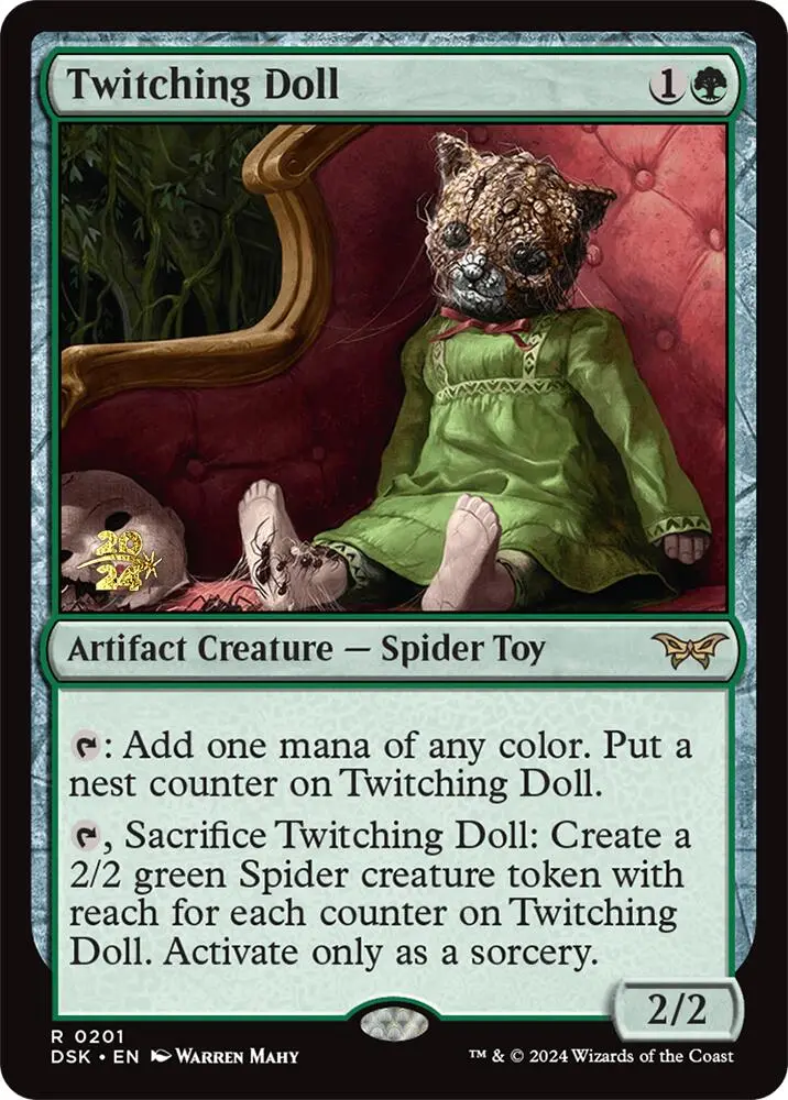 Twitching Doll [Duskmourn: House Of Horror Prerelease Promos] 1