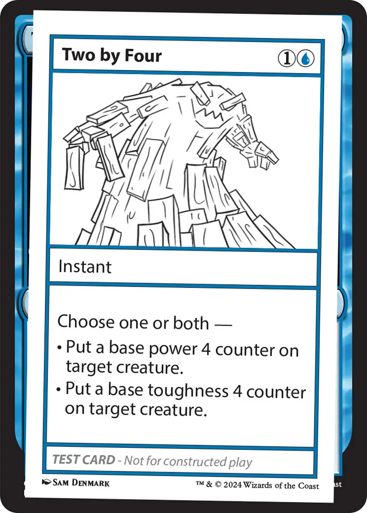 Two By Four [Mystery Booster 2 Playtest Cards] 1