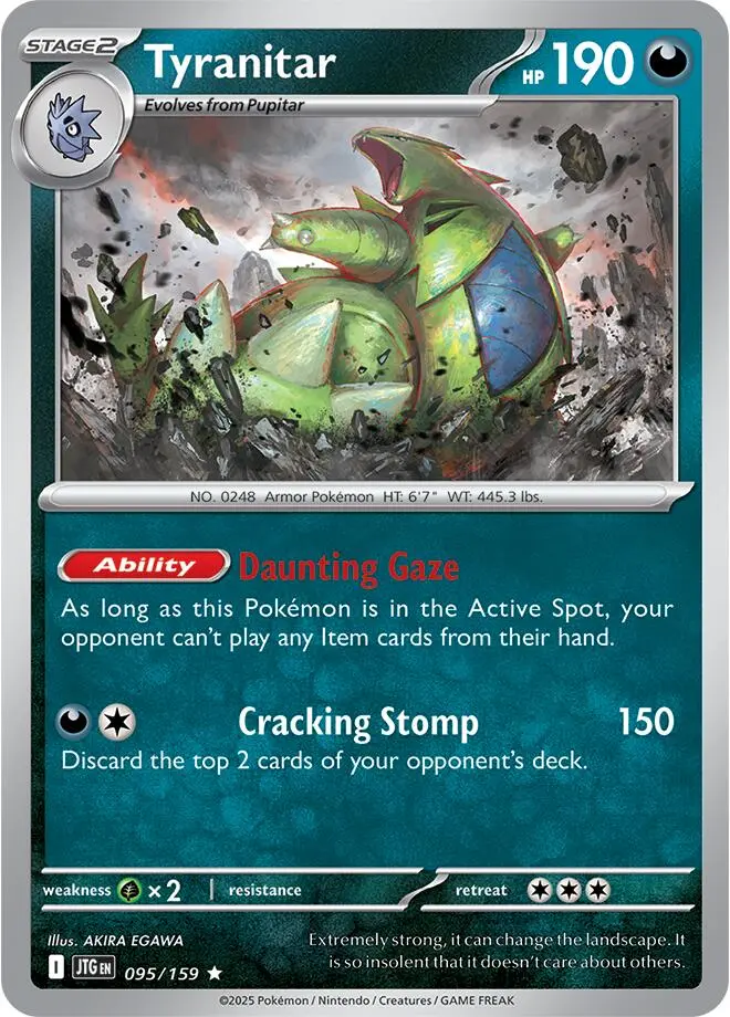 Tyranitar (095/159) [Scarlet & Violet: Journey Together] 1