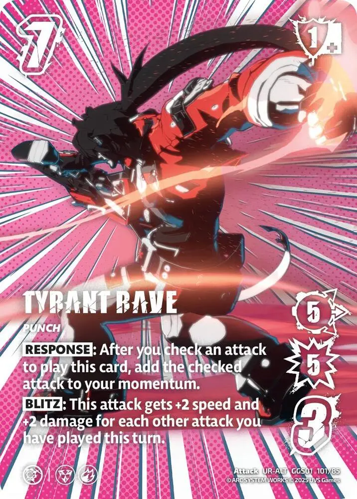 Tyrant Rave (Alternate Art) - Guilty Gear -Strive- 1