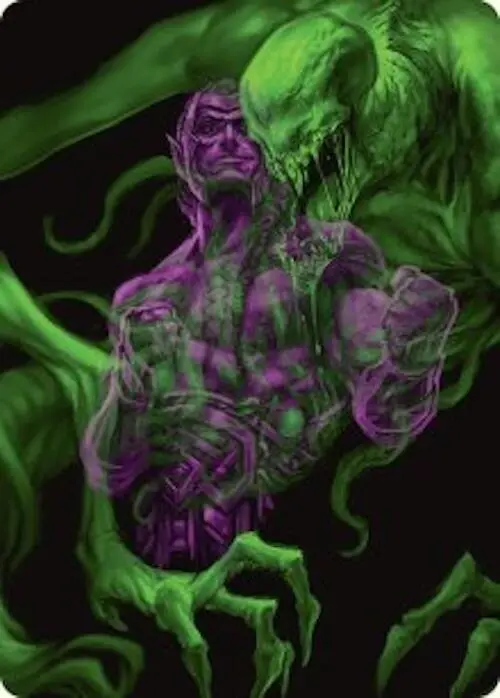 Tyvar, The Pummeler Art Card [Duskmourn: House Of Horror Art Series] 1